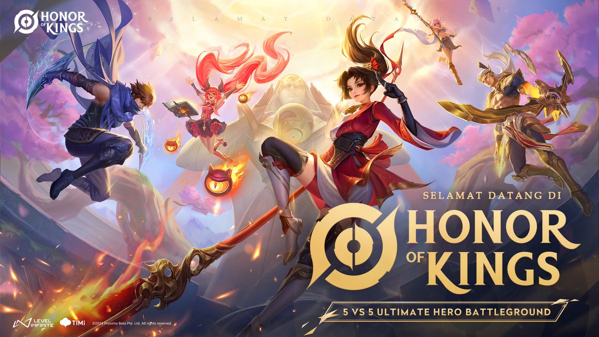 Top Up Game Honor of Kings, Beli Token Bonus Token